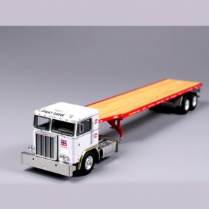 AMT 1/25 Great Dane Extendable Flatbed Trailer
