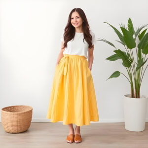 Women's Skirt - Yellow